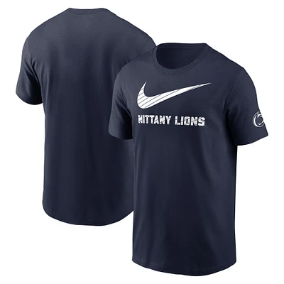 Men's Nike Navy Penn State Nittany Lions Campus Mascot T-Shirt