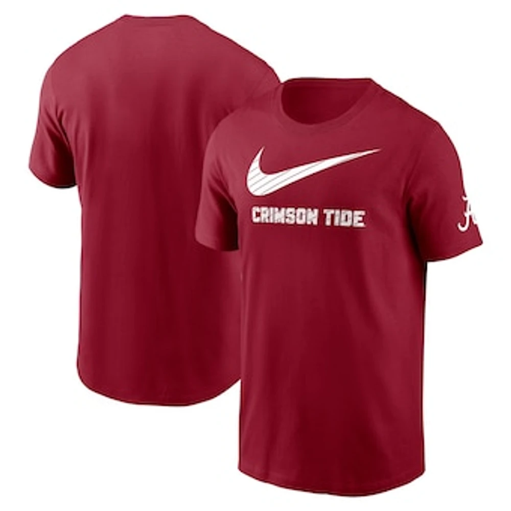 Men's Nike Crimson Alabama Tide Campus Mascot T-Shirt