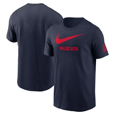 Men's Nike Navy Arizona Wildcats Campus Mascot T-Shirt