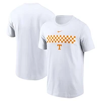 Men's Nike White Tennessee Volunteers Campus Pattern T-Shirt