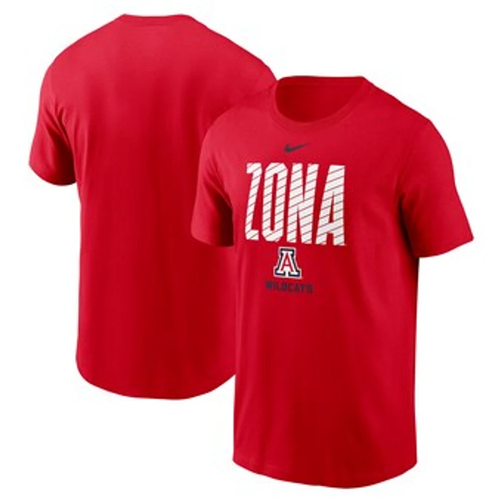 Men's Nike Red Arizona Wildcats Campus Endzone T-Shirt