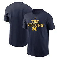 Men's Jordan Brand Navy Michigan Wolverines Local Campus T-Shirt