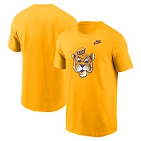 Men's Nike Gold LSU Tigers Legacy Alternate Logo T-Shirt