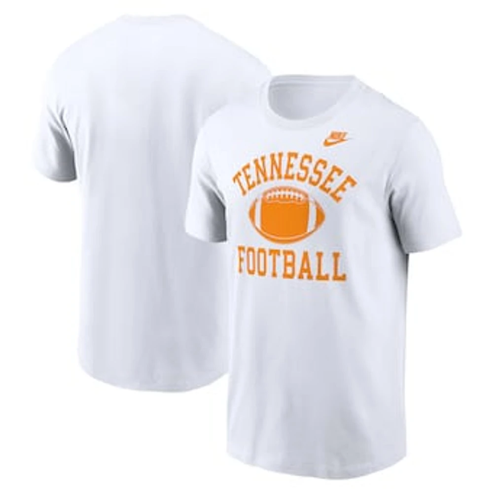 Men's Nike White Tennessee Volunteers Legacy Football Icon T-Shirt