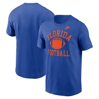 Men's Nike Royal Florida Gators Legacy Football Icon T-Shirt