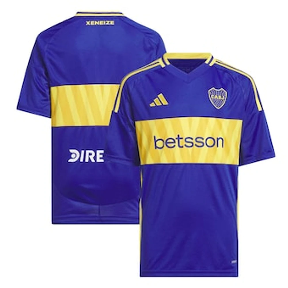 Youth adidas Royal Boca Juniors 2024/25 Home Replica Jersey