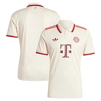 Youth adidas Originals Cream Bayern Munich 2024/25 Third Replica Jersey