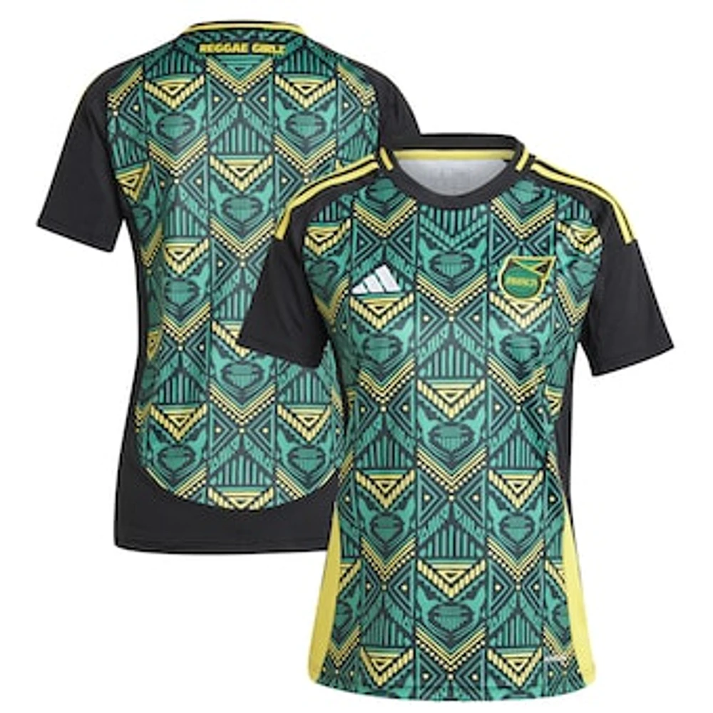 Women's adidas Black Jamaica National Team 2024 Away Replica Jersey