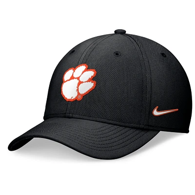 Men's Nike Black Clemson Tigers 2024 Sideline Flex Hat