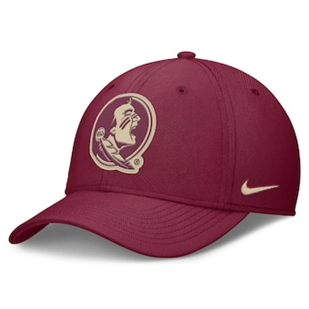 Men's Nike Garnet Florida State Seminoles 2024 Sideline Flex Hat