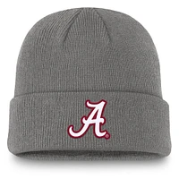 Men's Nike  Gray Alabama Crimson Tide 2024 Sideline Faded Terra Cuffed Knit Hat