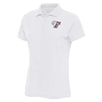 Women's Antigua  White Fordham Rams Legacy Pique Polo