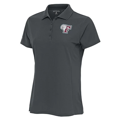 Women's Antigua  Pewter Fordham Rams Legacy Pique Polo