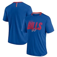 Men's Fanatics Royal Buffalo Bills Defender Fade Slant T-Shirt