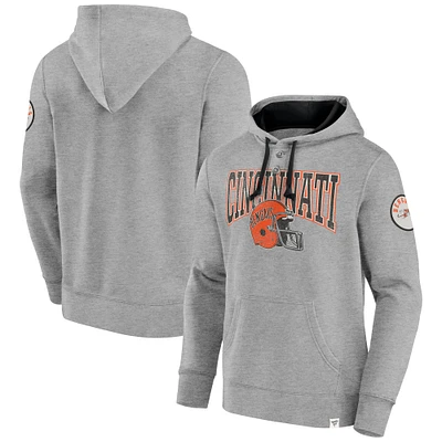 Men's Fanatics  Black Cincinnati Bengals Label Maker Pullover Hoodie