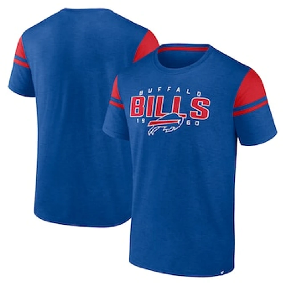 Men's Fanatics Royal Buffalo Bills Old School Play Slub T-Shirt