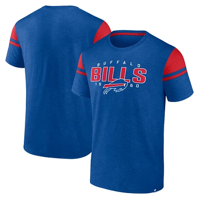 Men's Fanatics Royal Buffalo Bills Old School Play Slub T-Shirt