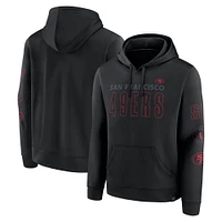 Men's Fanatics Black San Francisco 49ers Blackout Pullover Hoodie