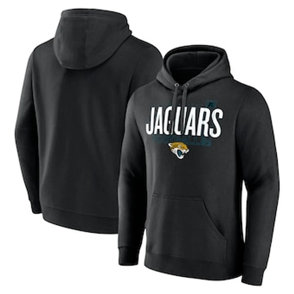 Men's Fanatics Black Jacksonville Jaguars Pylon Outline Pullover Hoodie