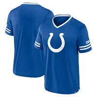 Men's Fanatics Royal Indianapolis Colts Stripe Stacking T-Shirt