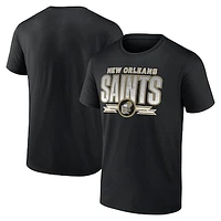 Men's Fanatics Black New Orleans Saints Fading Out T-Shirt