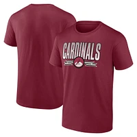 Men's Fanatics Cardinal Arizona Cardinals Fading Out T-Shirt