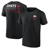 Men's Fanatics Black Kansas City Chiefs Repeat Stats T-Shirt