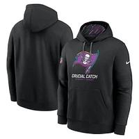 Men's Nike Black Tampa Bay Buccaneers NFL Crucial Catch Club Pullover Hoodie