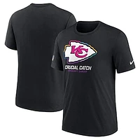 Men's Nike Black Kansas City Chiefs 2024 NFL Crucial Catch T-Shirt