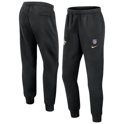 Men's Nike Black New Orleans Saints 2024 Sideline Club Pants