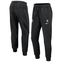 Men's Nike Black Las Vegas Raiders 2024 Sideline Club Pants