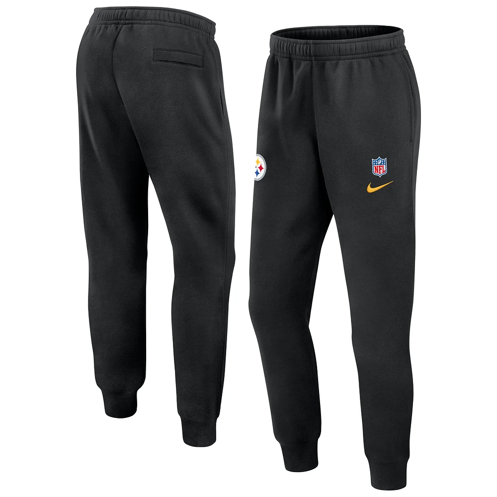 Men's Nike Black Pittsburgh Steelers 2024 Sideline Club Pants