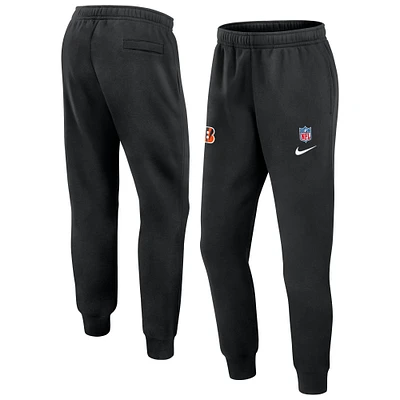 Men's Nike Black Cincinnati Bengals 2024 Sideline Club Pants