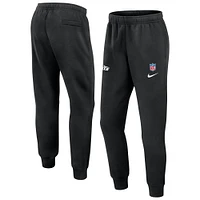 Men's Nike Black New York Jets 2024 Sideline Club Pants