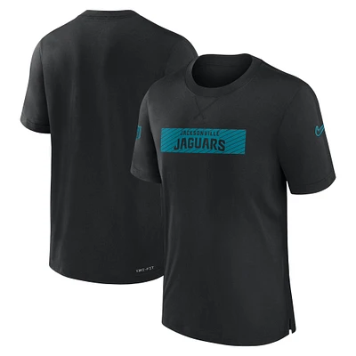 Men's Nike Black Jacksonville Jaguars Sideline Player Performance T-Shirt