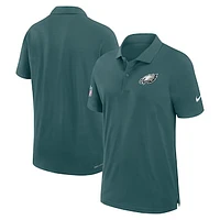 Men's Nike Green Philadelphia Eagles 2024/25 Sideline Performance Polo