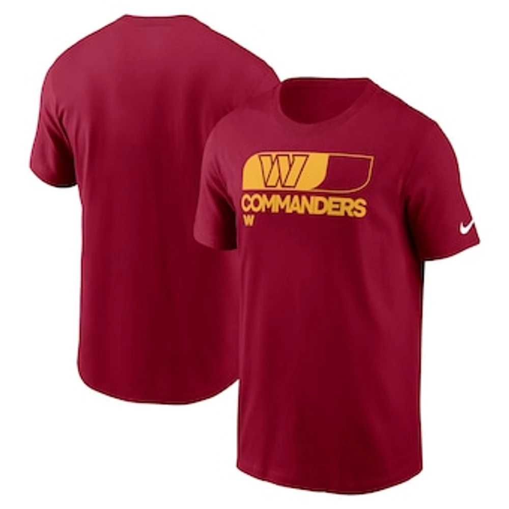 Men's Nike Burgundy Washington Commanders Air Essential T-Shirt