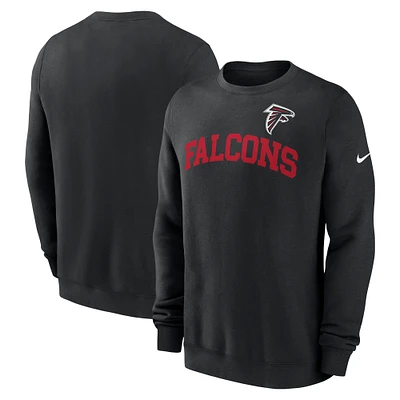 Men's Nike Black Atlanta Falcons Club Pullover Sweatshirt