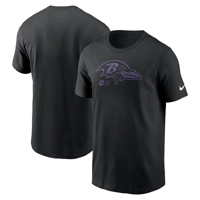 Men's Nike Black Baltimore Ravens Faded Essential T-Shirt