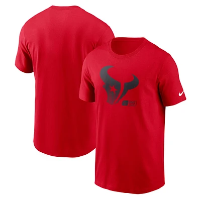 Men's Nike Red Houston Texans Faded Essential T-Shirt