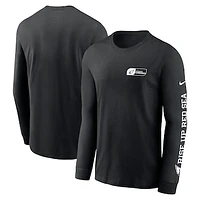 Men's Nike Black Arizona Cardinals All Out Long Sleeve T-Shirt