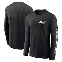 Men's Nike Black Arizona Cardinals All Out Long Sleeve T-Shirt