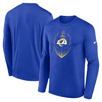 Men's Nike Royal Los Angeles Rams Legend Icon Long Sleeve T-Shirt