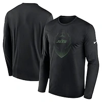 Men's Nike New York Jets Icon Legend Performance Long Sleeve T-Shirt