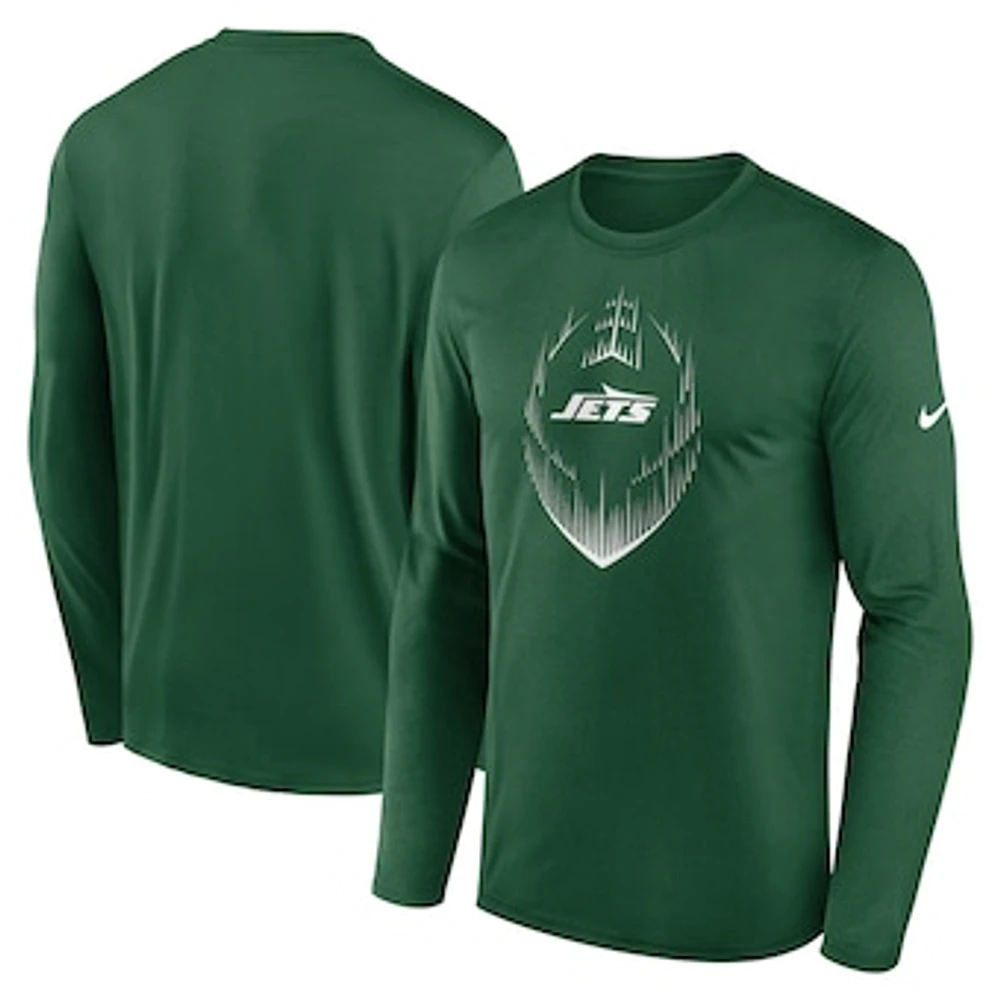 Men's Nike New York Jets Legend Icon Long Sleeve T-Shirt