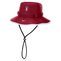 Men's Nike Cardinal Stanford 2024/25 On-Field Apex Performance Boonie Bucket Hat