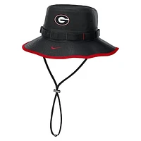 Men's Nike Black Georgia Bulldogs 2024/25 On-Field Apex Performance Boonie Bucket Hat