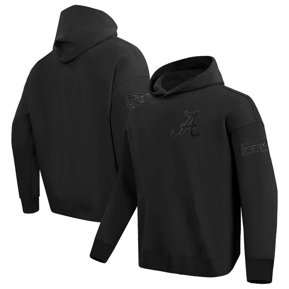 Men's Pro Standard Black Alabama Crimson Tide Neutral Pullover Hoodie