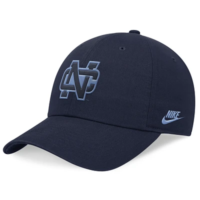 Men's Nike Navy North Carolina Tar Heels Legacy Club Performance Adjustable Hat