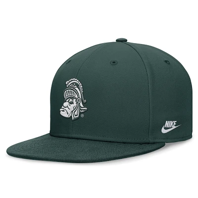 Men's Nike Green Michigan State Spartans Legacy True Fitted Hat